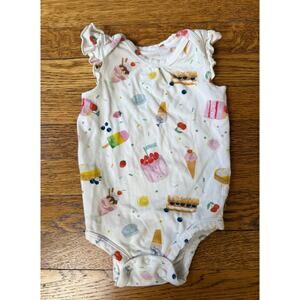 LouLou Lollipop Treats Bodysuit Size 0-3 Months